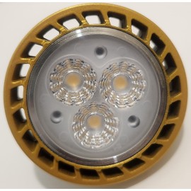 Unique Lighting Systems Flex Gold Series MR16 3W 60 Degree 300 Lumen 3000K Warm White LED Bulb (LED-3W-DM6WF30K)