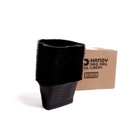 Handy Pro Pail Liners – 48 Pack Disposable Inserts for Handy Pro Pail, Quick Clean-Up and Easy Color Changes