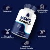 Memo Genesis Capsules, Cognitive Supplement, MemoGenesis Natural Pills (3 pack)