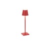 Zafferano Poldina PRO Micro Table Lamp Red