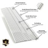 Waterlock 5" Gutter Guards Leaf Protection, Domestic Aluminum Gutter Covers