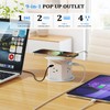 XBA 65W USB-C Pop Up Outlet with 10W Wireless Charging,