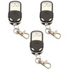 DieseRC 3pcs 433Mhz Wireless Remote Control Transmitter Keychain 1527 Learning