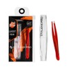 STALEKS PRO Tweezers for thin or sparse eyebrows, precise, stainless