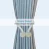 Nutabevr Pack of 4 Beige Strong Magnetic Curtain Tiebacks Curtains,