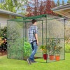 BPS 8x4x6FT Crop Cage with Zipper Door - Plant Protection
