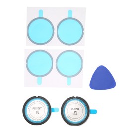 Bewinner Plastics Sticky Lens Guard for Insta360 One X3, Dual Lens Guards, Scratch Resistant Camera Lens Protective Cover for Insta360 X3 Panoramic Action Camera Accessories