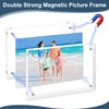 XINANDE 1 Pack 5x7 Acrylic Picture Frames, 10+10MM Premium Acrylic