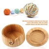 Yarn Bowl, Handmade Crafted Bamboo Yarn Bowl Crochet Bowl Yarn