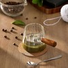 6OZ Espresso Cups Glass, JJOO Espresso Shot Cup With V-Shaped