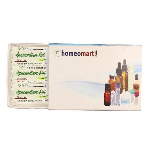 Homeomart.com Anacardium Orientale Homeopathy Pellets (Pills) in 200C Potency, Pack