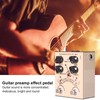 Guitar Preamp Effect Analog Stompbox Pedal Knob Control Audio Accessories