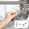 200 Pcs Universal Dishwasher Prong Rack Caps Dishwasher Rack Protective
