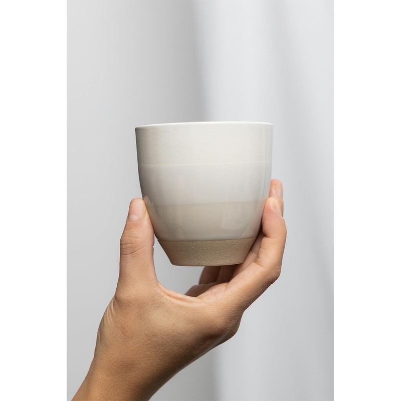 Tranquillo Set of 2 Stripes Cups for Tea, Coffee and