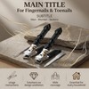 Wide Jaw Nail Clippers Set for Thick Toenails, 4 Pcs