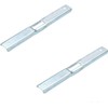 2-Pcs Precision Chainsaw Depth Gauge Tools - 0.65mm/0.026in Portable Raker