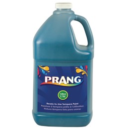 Prang Ready-to-Use Liquid Tempera Paint, 1 Gallon Bottle, Turquoise Blue (22819)