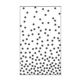 Vaessen Creative Mini Embossing Folder, Dots 2, for Adding Texture and Dimension to Scrapbook Pages, Cards and Other Papercraft Projects, 3 x 5 inches