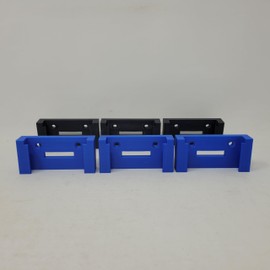 Fits Hart 40v Battery Holder Blue Black 3 of Each Organizer
