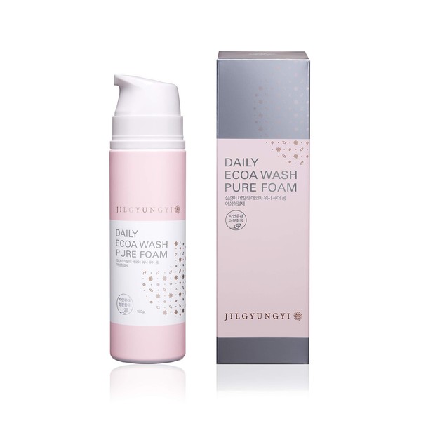 [JGY] Daily Ecoa Wash Pure Foam 5.29 fl.oz (150ml)ㅣFeminine Wash pH Balanced, Improve Skin's NutritionㅣMild Intimate Wash with Natural Ingredients l Made in Korea, a country BTS is from