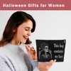 Lyiibb Goth Gifts for Women, This Bag Contains My Face,