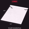 3 Pack Cotton Breathable Drawstring Dust Covers Large Cloth Storage