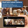 Kinnkall Indoor Security Camera 1.5" Display for Baby & Pet