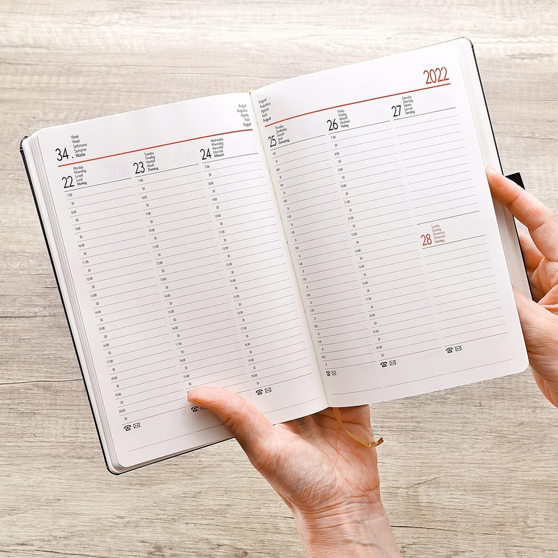 Bsb Appointment Diary " V-Book " - 1 Week /