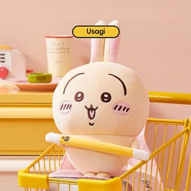 Chiikawa Warrior Stand Plush – Kawaii Battle-Ready Plushie for Desk, Display, or Gifting | Viral Collectible for Anime & Plush Fans:_Usagi