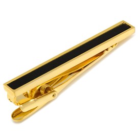 Ox and Bull Trading Co Gold Onyx Tie Bar Clip OB – X L – TC