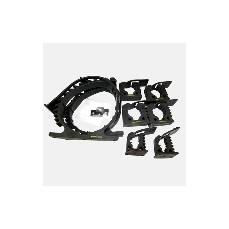 Horntools Quickfist Tool Holder Kit 8-Piece Lashing and Clamping System,
