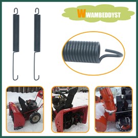 WWAMBEDDYST Extension Spring 732-04460 Replacemen MTD C224 CA324 CA326 CA230,2007-2017 Snowblower.（2 Pcs）