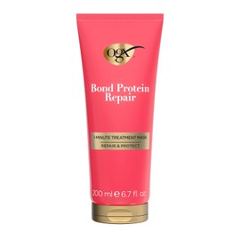 OGX, 1-Minute Treatment, BOND REPAIR, Tratamiento Intensivo, Ayuda a Reparar y Nutrir en 1 Minuto, Cabello Saludable