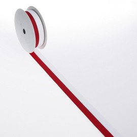 2436 15 71 National Tape Poland + Club Tape – Red, White – 15 mm x 25 m