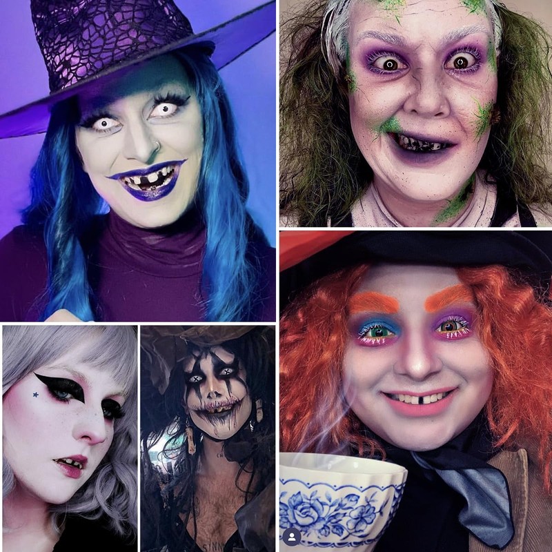 Colore dei denti nero, dente di blackout professionale per SFX,