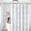 TENOVEL Curved Shower Curtain Rod, Round 42-73 Inches Shower Rods