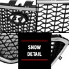 Front Upper Grille, Fit Hyundai Sonata 2015 2016 2017 W/o
