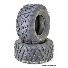 Set of 2 WANDA ATV Tires 18X9.5-8 18X9.5X8 4PR Big Horn Style