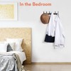 Optish 2 Pack Coat Rack Wall Mount, Coat Hooks Wall