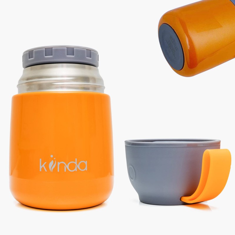 kiinda Thermal Container Warming Box 500 ml BPA Free Stainless