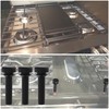 Replacement WB02X24790 Gas Stove Grate Bumpers Rubber Feet for GE