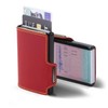 MONDRAGHI® Slim Wallet with Money Clip Original Leather Credit Card