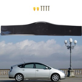 SEBLAFF Rear Tailgate Cover Liftgate Garnish Trim Bright Black Replacement for 2004-2009 Prius 76801-47060-C0 76801-47040-C0