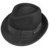 Lipodo Classic Wool Trilby Felt Hat Women/Men – Wool Hat