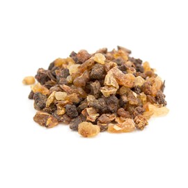 Premium myrrh for smoking and burning on charcoal, pure resin coarsely ground, original Luxflair® incense in 50 g pack