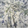 Waverly Mandarin Prose Blue Porcelain Drapery Upholstery Fabric by The
