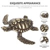 Brass Turtle Statue Feng Shui Statue Wealth Good Luck Sculpture