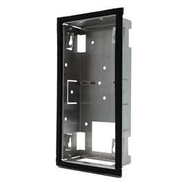 DoorBird D2101V Flush-Mounted Mounting Back Housing, Stainless Steel V2A, Housing for Video Door Intercom