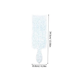 Healeved 1set Hair Coloring Comb for Highlights Reusable Hair Dye Tools for Salon Home Use Portable Tinting Board for Even Application Easy to Use Highlighting Kit