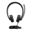 Lenovo USB-A Wired Stereo Headset for PC/Laptop, AI Noise Canceling